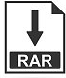 rar icon with arrow down